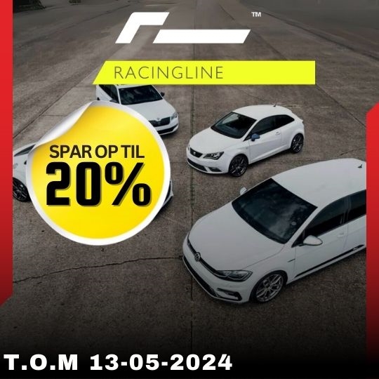 Spar op til 20% på Racingline og tun eller gejl din bil som du vil