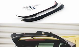 Maxton Spoiler Cap Volkswagen Golf 8 Gti Clubsport - Gloss Black