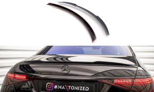 Maxton Spoiler Cap 3D Mercedes-Benz S Amg-Line W223 - Gloss Black