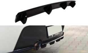Maxton Central Rear Splitter BMW 1 F20/F21 M-Power (With Vertical Bars) - Molet