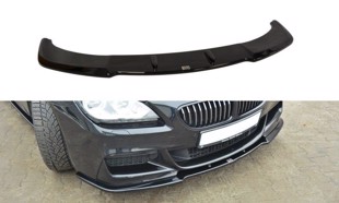 Maxton Front Splitter For BMW 6 Gran Coupé Mpack - Gloss Black