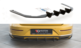 Maxton Racing Durability Rear Valance Volkswagen Arteon R-Line - Black
