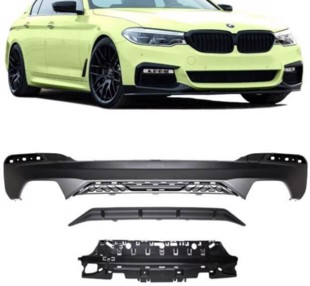 Maxton Rear Valance Sport-Performance For BMW 5Er G30 G31 With M-Package