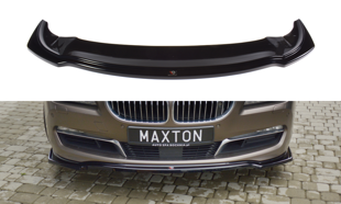 Maxton Front Splitter BMW 6 Gran Coupé - Gloss Black