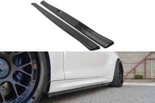 Maxton Side Skirts Diffusers BMW M2 F87 Coupé - Gloss Black