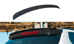 Maxton Spoiler Extension For BMW X3 F25 M-Pack Facelift  - Gloss Black