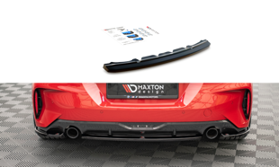 Maxton Central Rear Splitter For BMW Z4 M-Pack G29 - Gloss Black