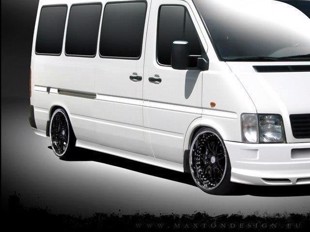 Maxton Side Skirts VW Lt 1996-2006 Different Sizes (4 Elements). This Side Skirts Fits Twin Wheels Version.