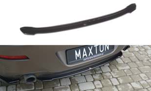 Maxton Central Rear Splitter BMW 6 Gran Coupé - Gloss Black