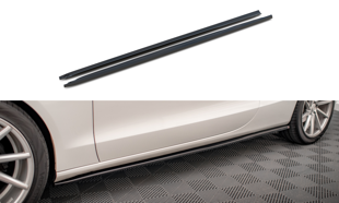 Maxton Side Skirts Diffusers V.2 Audi A5 / A5 S-Line / S5 Coupe 8T - Gloss Black