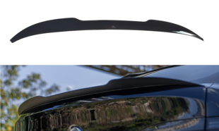Maxton Spoiler Extension For BMW X4 M-Pack G02 - Gloss Black