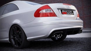 Maxton Rear Bumper Mercedes Clk W209 - Not primed