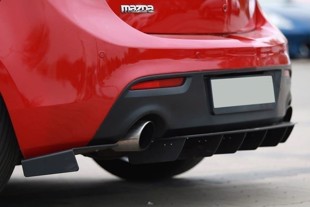 Maxton Rear Side Splitters Mazda 3 Mk2 Mps