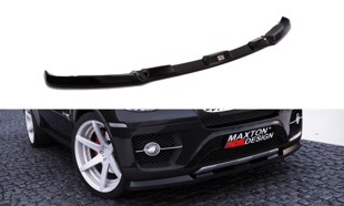 Maxton Front Splitter BMW X6 - Gloss Black