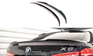 Maxton Spoiler Cap 3D V.1 BMW X6 M-Pack F16 - Gloss Black