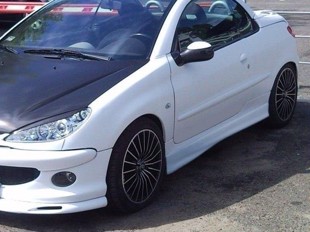 Maxton Side Skirts 2 Peugeot 206 - Primed