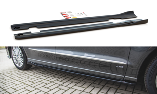 Maxton Side Skirts Diffusers Ford S-Max Mk2 Facelift - Gloss Black