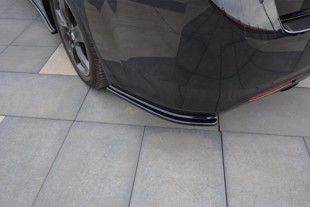 Maxton Rear Side Splitters Honda Accord Mk8. (Cu-Series) Preface Sedan - Gloss Black