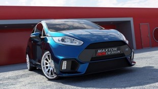 Maxton Front Bumper (Focus RS Look) Ford Fiesta Mk7 Fl - Not primed