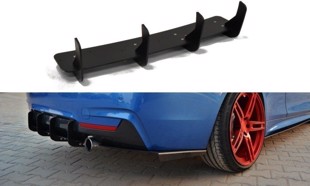 Maxton Rear Diffuser & Rear Side Splitters For BMW 4 F32 M-Pack