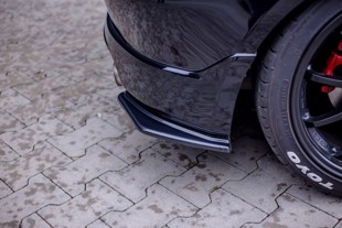 Maxton Rear Side Splitters Honda Civic Ep3 (Mk7) Type-R/S Facelift - Gloss