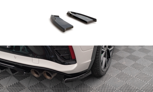 Maxton Rear Side Splitters Volkswagen T-Roc R Mk1 Facelift - Gloss Black
