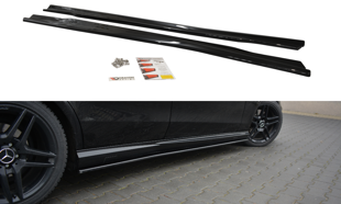 Maxton Side Skirts Diffusers Mercedes-Benz E63 Amg W212  - Gloss