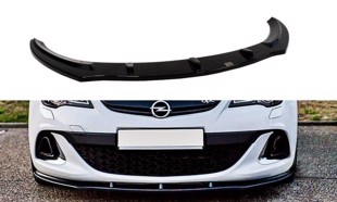 Maxton Front Splitter Opel Astra J Opc / Vxr V.1 - Gloss Black