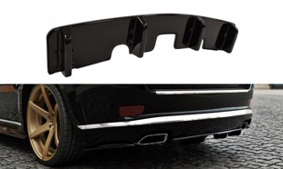 Maxton Central Rear Splitter Jeep Grand Cherokee Wk2 Summit Facelift (With A Vertical Bar) - Molet