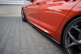 Maxton Side Skirts Diffusers BMW M6 Gran Coupé - Gloss Black