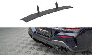 Maxton Street Pro Rear Diffuser BMW 8 Gran Coupe M-Pack G16 - Black-Red