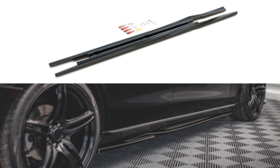 Maxton Side Skirts Diffusers Mercedes-Benz E W213 - Gloss Black