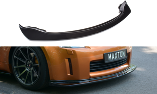 Maxton Front Splitter Nissan 350Z - Gloss Black