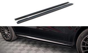 Maxton Side Skirts Diffusers Mercedes-Benz Gle Coupe Amg-Line C167 - Gloss Black