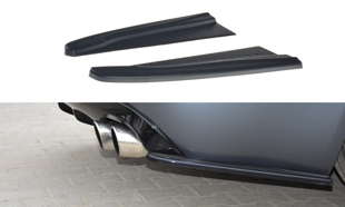 Maxton Rear Side Splitters Jaguar Xf- R - Gloss Black