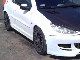 Maxton Side Skirts 1 Peugeot 206 - Primed