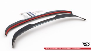 Maxton Spoiler Cap For BMW 1 F40 M-Pack - Gloss Black