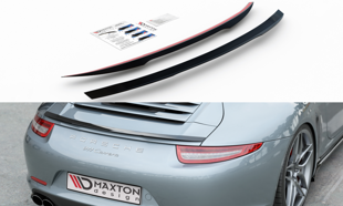 Maxton Spoiler Cap Porsche 911 Carrera 991 - Gloss Black