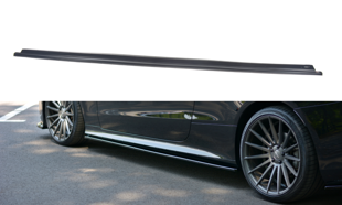Maxton Side Skirts Diffusers Mercedes-Benz E-Class W213 Coupe (C238) Amg-Line - Gloss Black