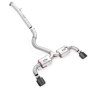 RM Motors Catback - middle and end silencer TOYOTA YARIS GR 1.6- Middle pipe,- SPORT ,- 1