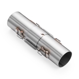 RM Motors Universal stainless steel pipe connector 50/63.5/76 mm Pipe diameter - 76 mm