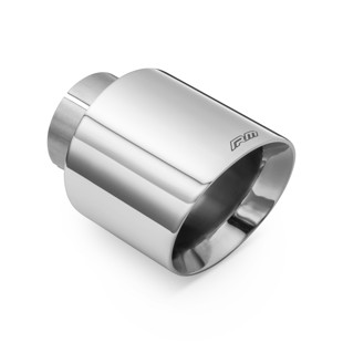 RM Motors RM Motors polished stainless steel tip KSCP/DS Inlet diameter - 63,5 mm, Tip diameter - 101 mm, Including the clamp - Yes